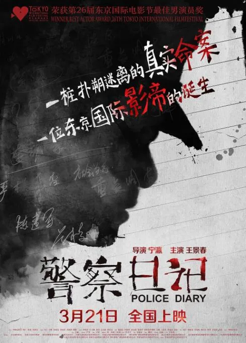 警察日记海报