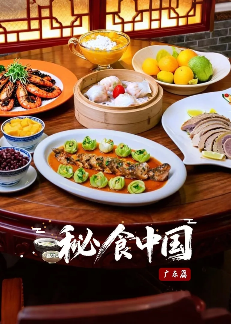 秘食中国·广东篇海报