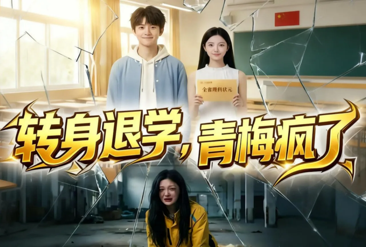 转身退学，青梅疯了海报