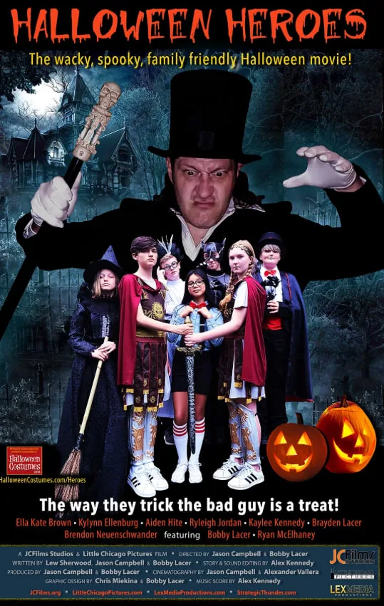 万圣节英雄海报