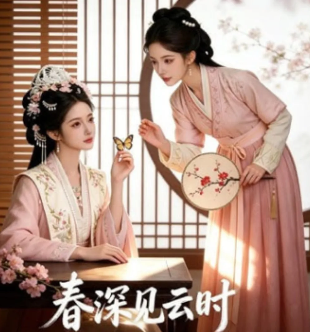 春深见云时海报