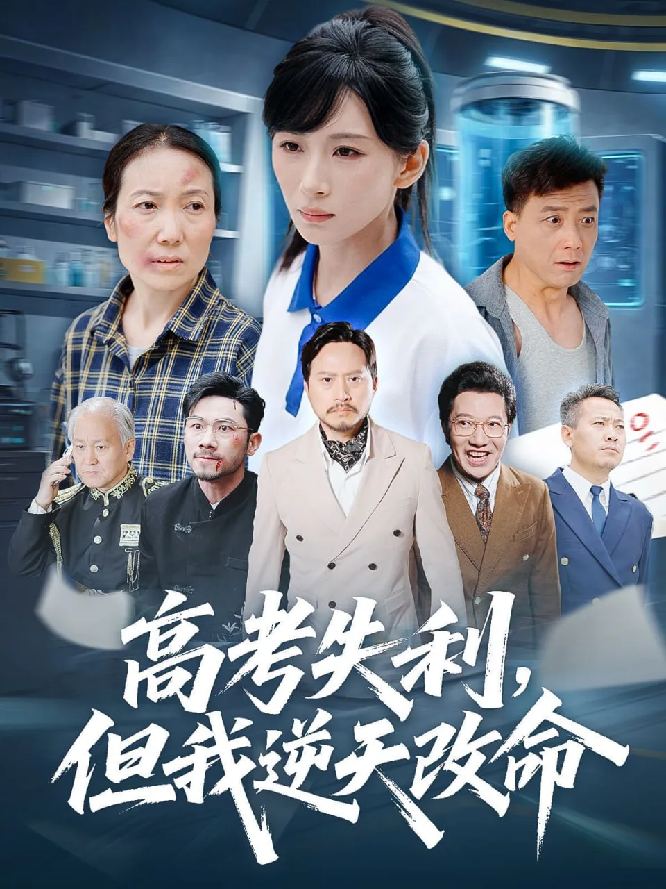 高考失利但我逆天改命海报
