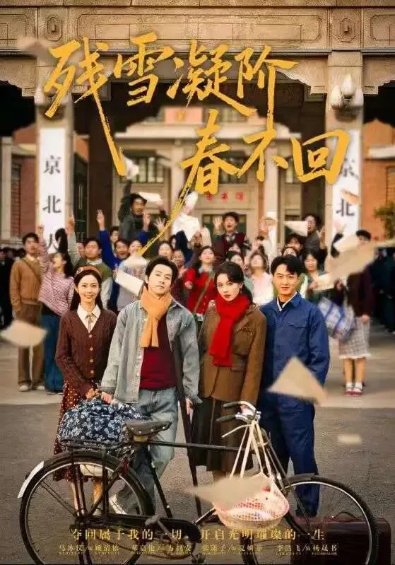 残雪凝阶春不回海报