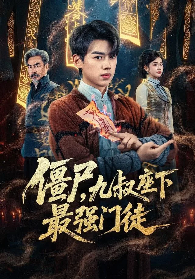 我一具僵尸，你让我出棺保护校花海报