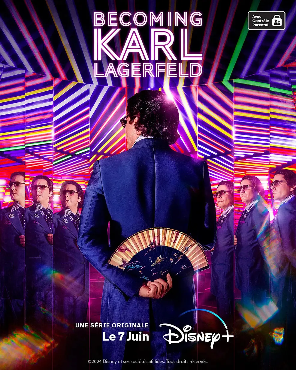 成为卡尔·拉格斐海报