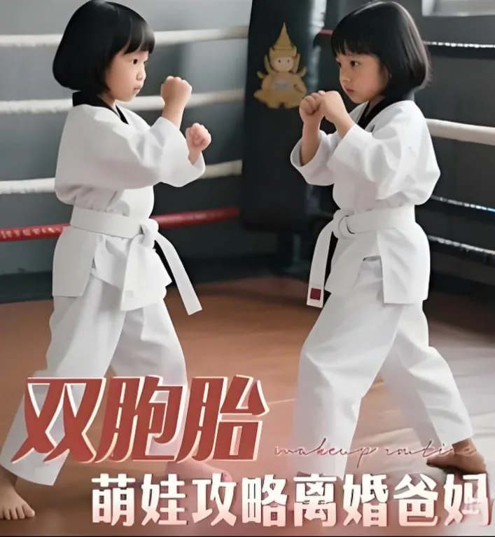 双胞胎萌娃攻略离婚爸妈海报